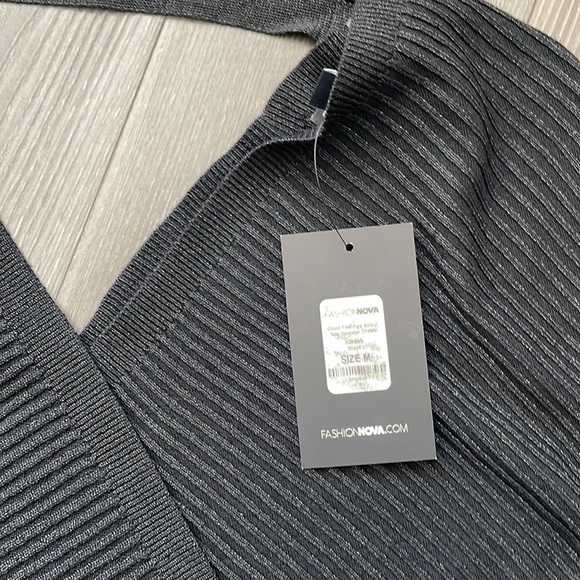 NWT Fashion Nova Good Feelings About You Sweater Dress - Picture 7 of 8